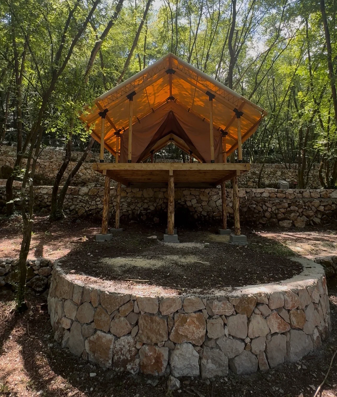 Linden Hideaway Safari glamping projekat Crna Gora